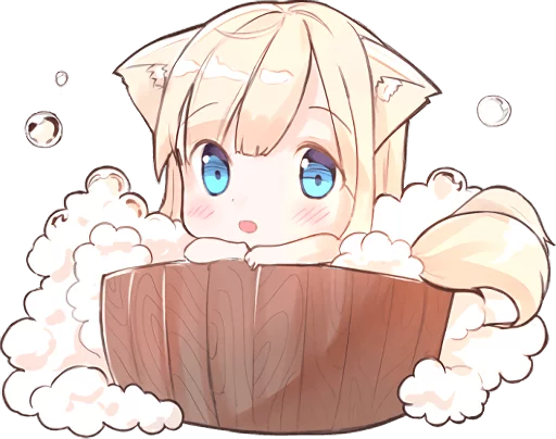 Nekomimi MiA Cute Cat Ears Daily Telegram Sticker #4 - Nekomimi MiA Cute Cat Ears Daily #4