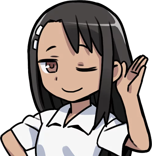 Don't Toy with Me Miss Nagatoro Teasing Reactions Telegram Sticker #21 - Don't Toy with Me Miss Nagatoro Teasing Reactions #21