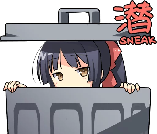 Ninja Girlfriend Telegram Sticker #9 - Ninja Girlfriend #9