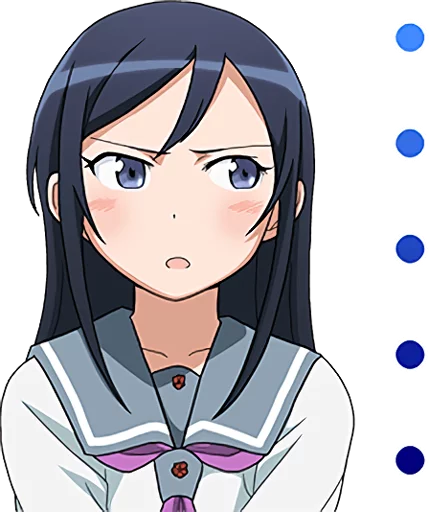 OreImo My Little Sister Anime Stickers Telegram Sticker #11 - OreImo My Little Sister Anime Stickers #11