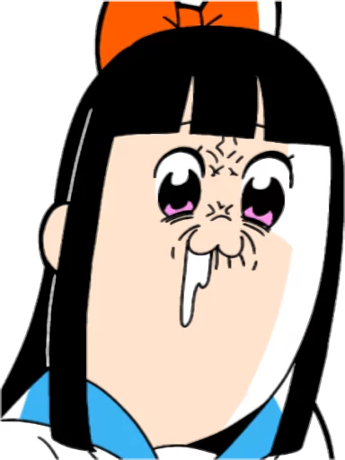 Pop Team Epic Telegram Sticker #16 - Pop Team Epic #16