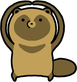 Tanuki and Fox