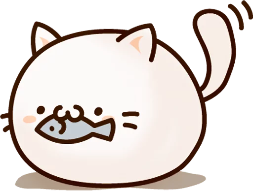 Cat with Fish