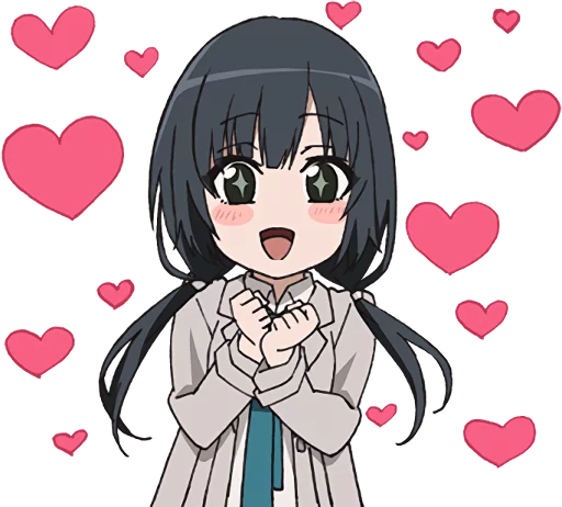 Shirobako Animation Studio Crew Telegram Sticker #3 - Shirobako Animation Studio Crew #3