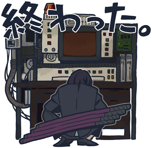 SSSS.GRIDMAN Neon Genesis Mecha Telegram Sticker #24 - SSSS.GRIDMAN Neon Genesis Mecha #24