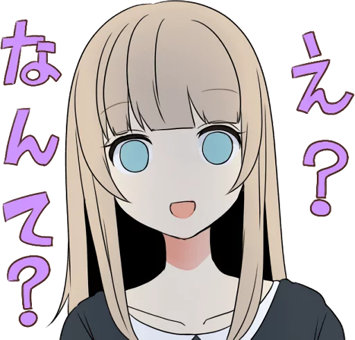 Sasakichi's Moody Girl 2 Telegram Sticker #15 - Sasakichi's Moody Girl 2 #15