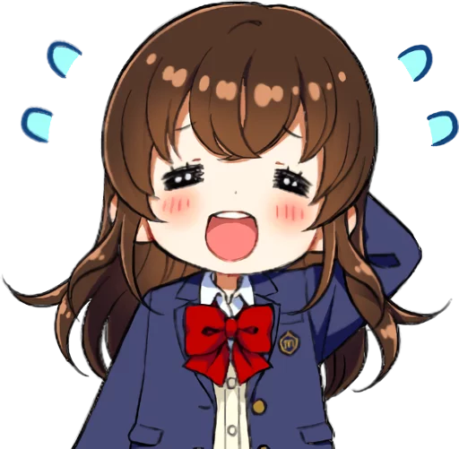 School Girl Blazer Telegram Sticker #22 - School Girl Blazer #22