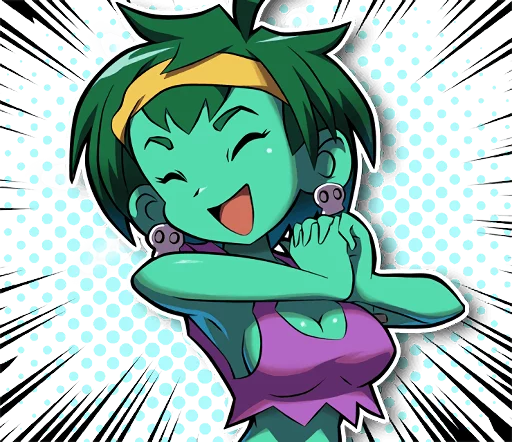 Shantae And The Pirate's Curse Telegram Sticker #5 - Shantae And The Pirate's Curse #5