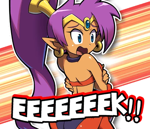 Shantae And The Pirate's Curse Telegram Sticker #10 - Shantae And The Pirate's Curse #10