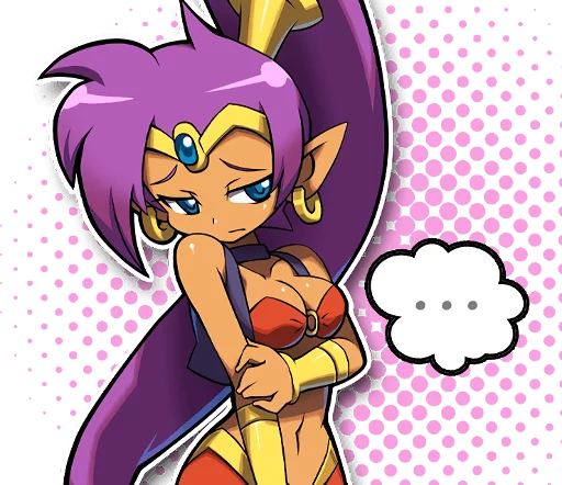 Shantae And The Pirate's Curse Telegram Sticker #13 - Shantae And The Pirate's Curse #13