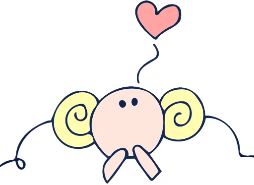Pink Little Sheep