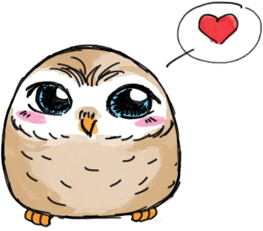 A Little Cute Owl