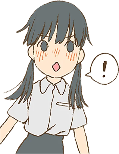 Twin Tails Girls Telegram Sticker #2 - Twin Tails Girls #2
