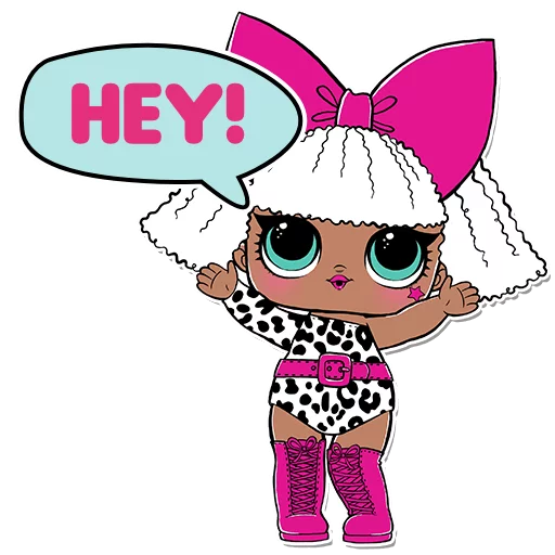 Lol Surprise Stickers Telegram Sticker #16 - Lol Surprise Stickers #16
