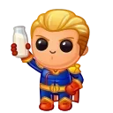 Homelander with Milk