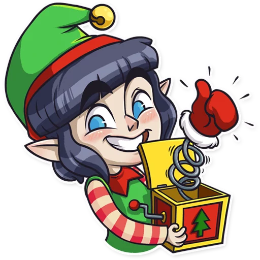 Little Helper Telegram Sticker #3 - Little Helper #3
