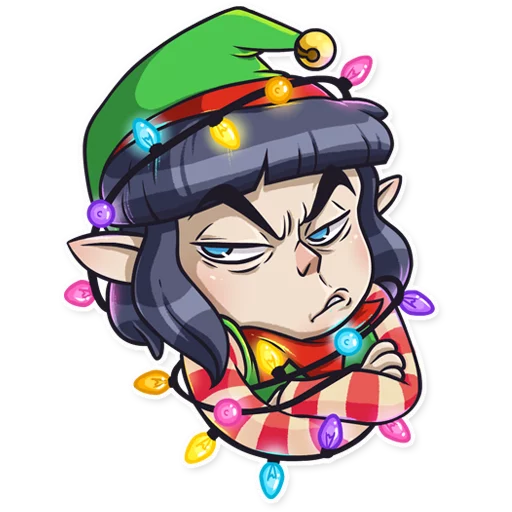 Little Helper Telegram Sticker #6 - Little Helper #6