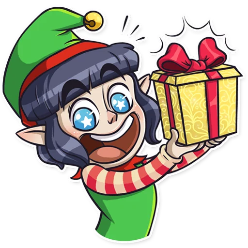 Little Helper Telegram Sticker #7 - Little Helper #7