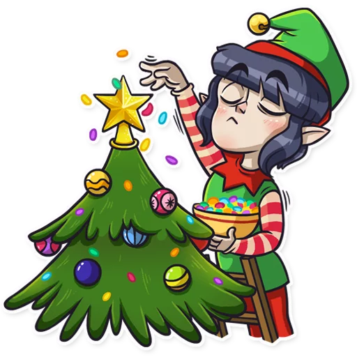 Little Helper Telegram Sticker #8 - Little Helper #8