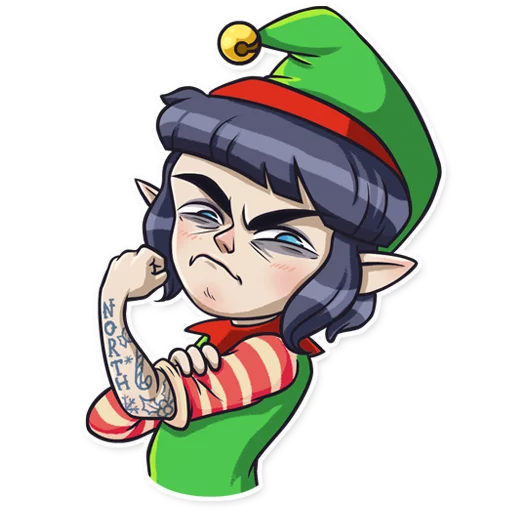 Little Helper Telegram Sticker #10 - Little Helper #10