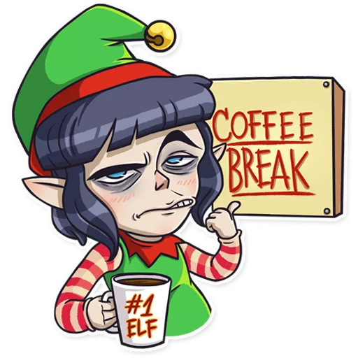 Little Helper Telegram Sticker #11 - Little Helper #11
