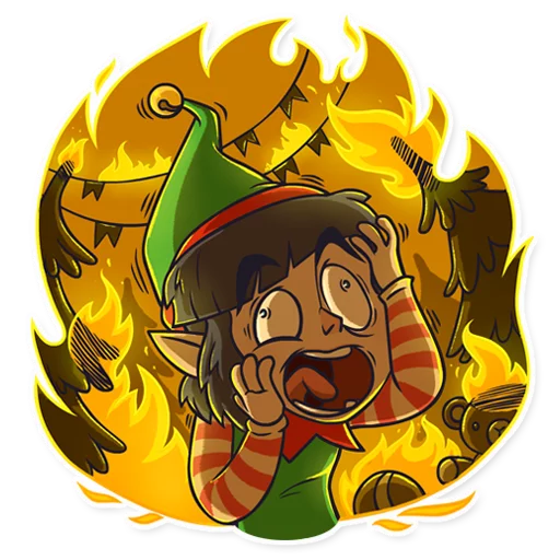 Little Helper Telegram Sticker #12 - Little Helper #12