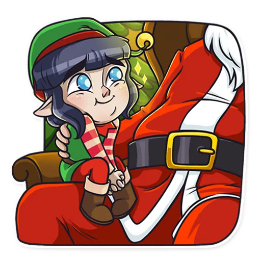 Little Helper Telegram Sticker #15 - Little Helper #15