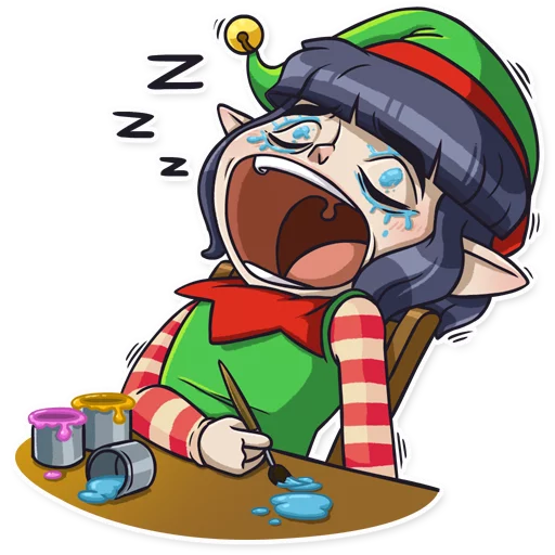 Little Helper Telegram Sticker #17 - Little Helper #17