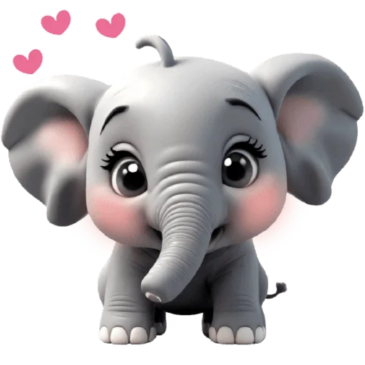 Cute Baby Elephant