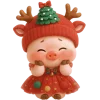 Little Pig Christmas Emoji Telegram Sticker #8 - Little Pig Christmas Emoji #8