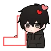 Romantic Couple True Love Story Emoji Set Telegram Sticker #23 - Romantic Couple True Love Story Emoji Set #23