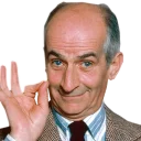 Lui De Funes Stickers