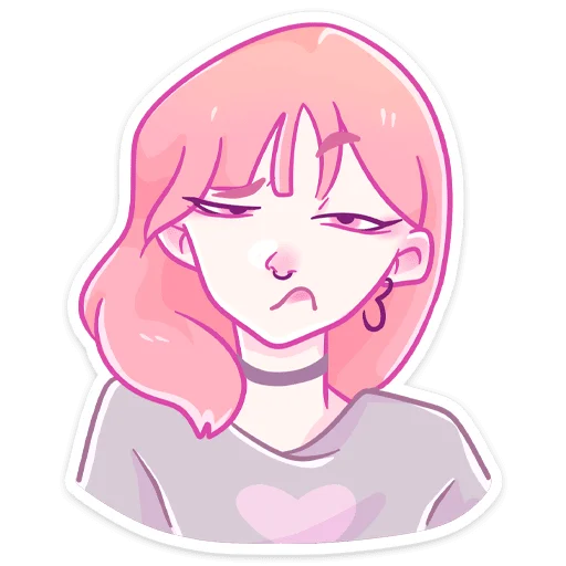 Girl Malin Telegram Sticker #22 - Girl Malin #22