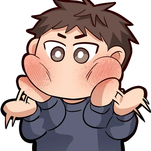 Manhwa Reaction Telegram Sticker #4 - Manhwa Reaction #4