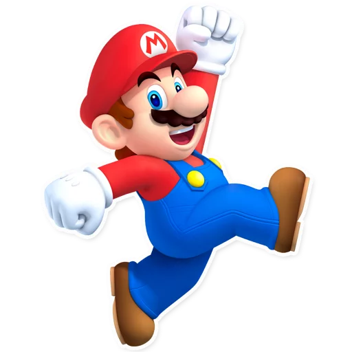 Super Mario Bros Nintendo Retro Game Stickers