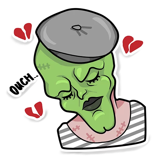 Mask Telegram Sticker #7 - Mask #7