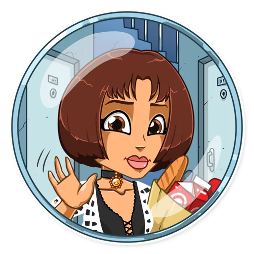 Mathilda Telegram Sticker #5 - Mathilda #5
