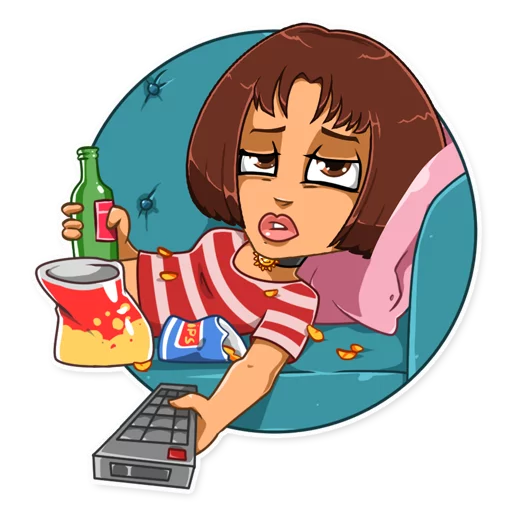 Mathilda Telegram Sticker #16 - Mathilda #16