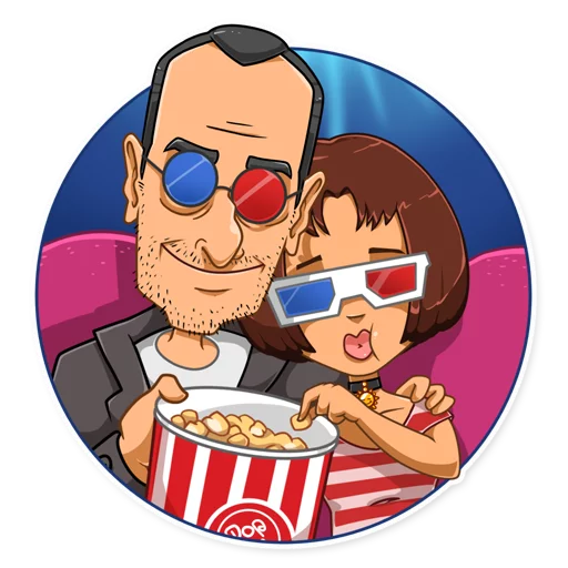 Mathilda Telegram Sticker #19 - Mathilda #19
