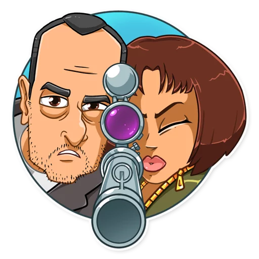 Mathilda Telegram Sticker #21 - Mathilda #21
