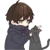 Menhera Kun5 Emoji Telegram Sticker #14 - Menhera Kun5 Emoji #14