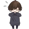 Menhera Kun5 Emoji Telegram Sticker #20 - Menhera Kun5 Emoji #20