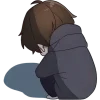 Menhera Kun5 Emoji Telegram Sticker #25 - Menhera Kun5 Emoji #25