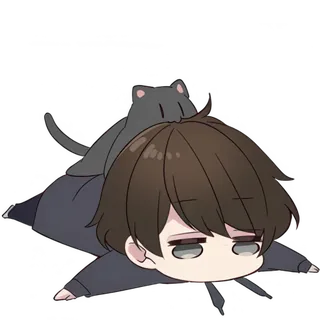 Menhera-kun and Cat
