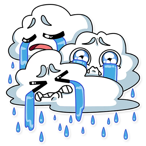 Metcast Raindrops Telegram Sticker #15 - Metcast Raindrops #15