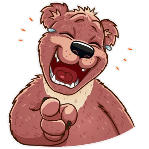 Laughing Bear Mishka