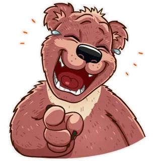Laughing Bear Mishka