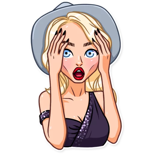 Miss Alena Telegram Sticker #3 - Miss Alena #3