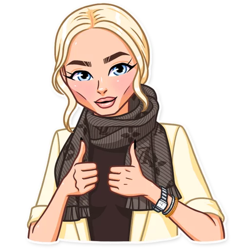 Miss Alena Telegram Sticker #4 - Miss Alena #4