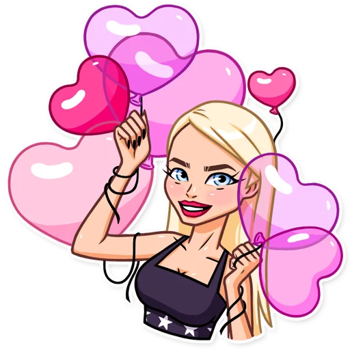 Miss Alena Telegram Sticker #6 - Miss Alena #6